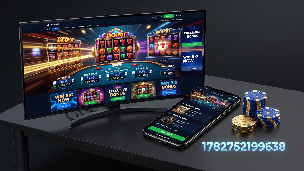 Overview of online casino platforms showing various game interfaces and user dashboards