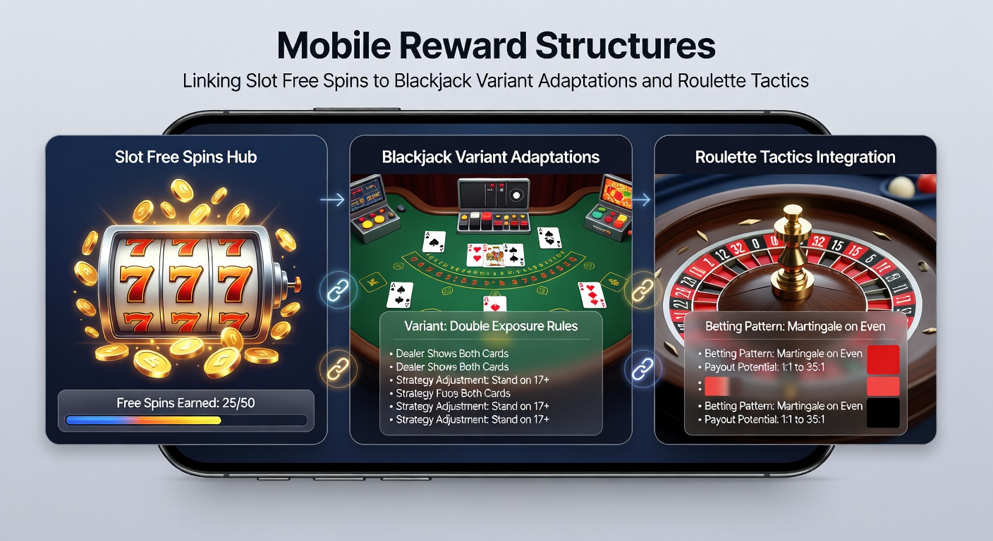 Mobile roulette wheel with overlaid tactical betting suggestions derived from slot reward credits