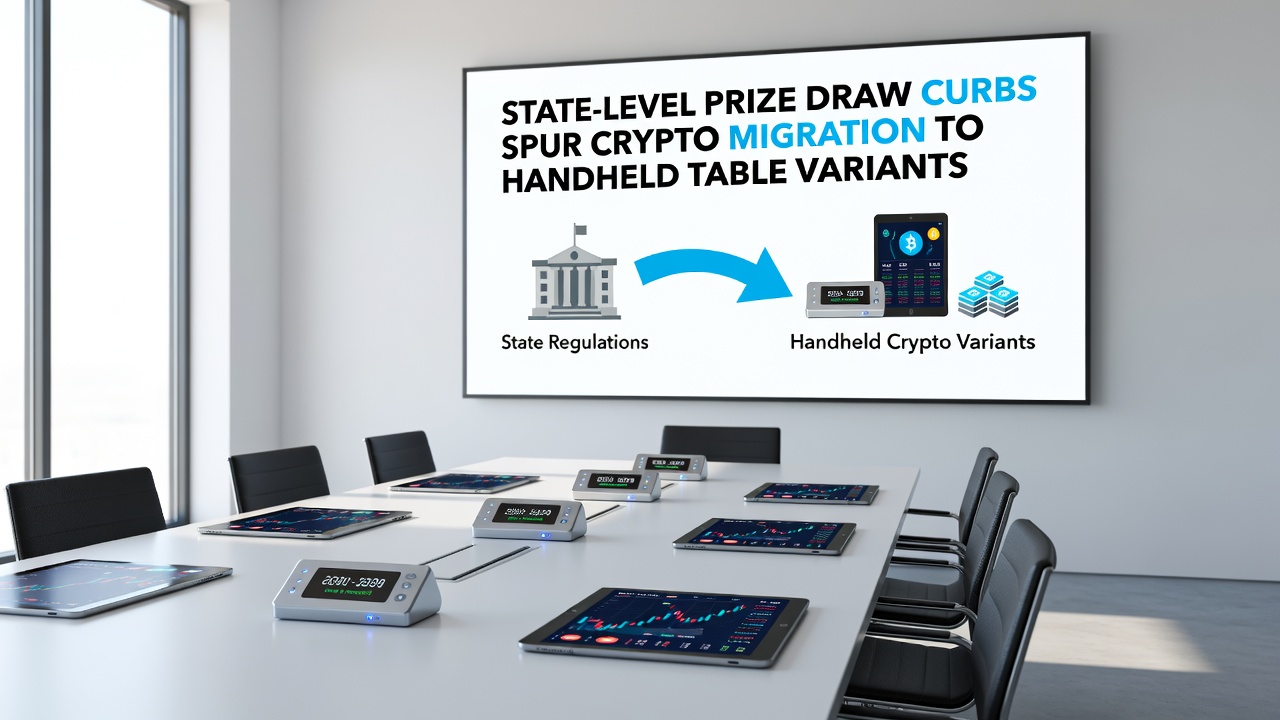 Close-up of hands using a tablet for crypto table games in a mobile setting