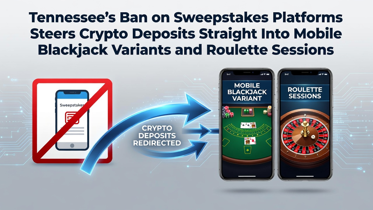 Mobile blackjack and roulette sessions showing crypto deposit interfaces on smartphone screens