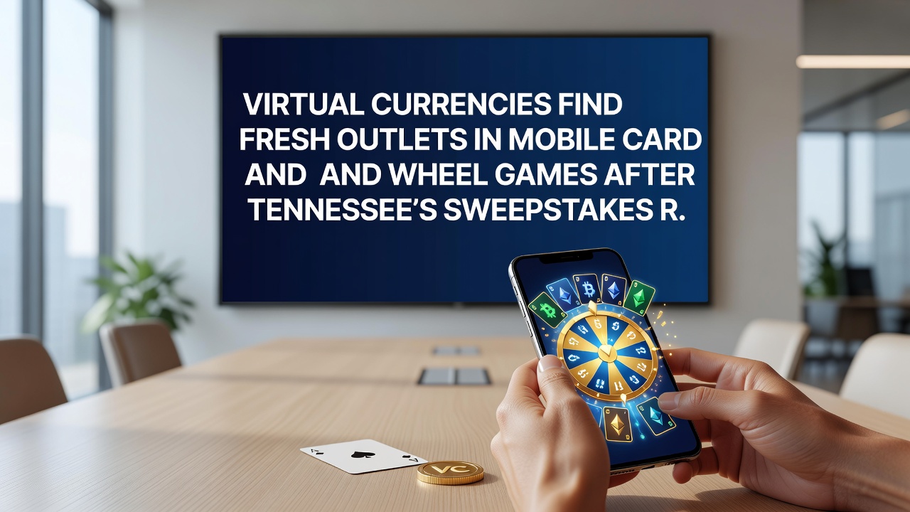 Smartphone screen showing roulette wheel and virtual currency balance interface
